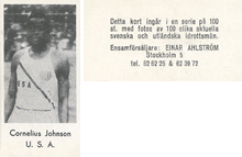 Ahlstrom - Cornelius Johnson