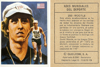 Ases Mundiales Del Deporte (Quelcom) - Dave Wottle